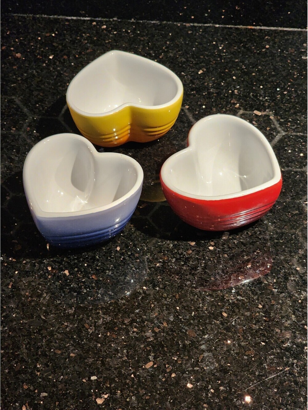 Brasserie Red Mini Pot Heart-Shaped Baking dish Casserole, SWEET, 3"